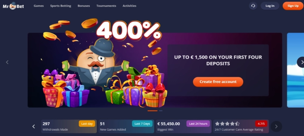 Mr. Bet Гланвая